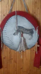 original indianisches War Dance Shield