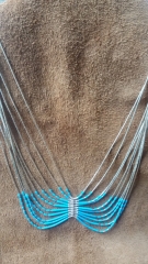 Liquid Silber Collier