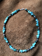 Navajo Trkis/Malachitkette