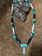 Indianerschmuck Kette