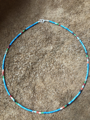 Indianerschmuck Heishi Kette