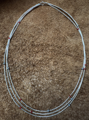Liquid Silver Collier