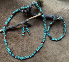 Indianerschmuck T�rkis Ohrringe