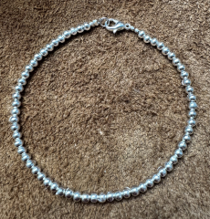 Indianerschmuck Silberperlen Armband