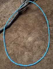 T�rkis/Heishi Kette
