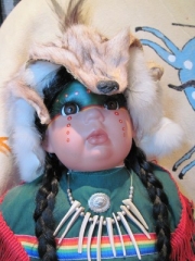 original Navajo Porzelanpuppe