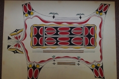 indianischer Kunstdruck,limitierte Lithographie, art 62