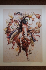 indianischer Kunstdruck, art 67