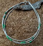 Liquid Silber Armband