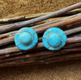 Navajo Türkis Ohrstecker Navajo Türkis Ohrstecker