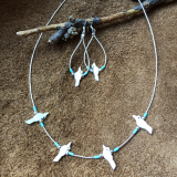 Liquid Silver Fetisch Kette Kette