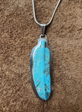 Navajo Trkisanhnger Feder