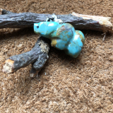 Bär Türkis Fetisch Bär Türkis Fetisch