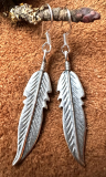 Navajo Ohrringe Feder