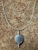 Silberkette Sonnensymbol