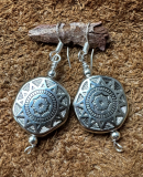 Navajo Ohrringe Sonnensymbol