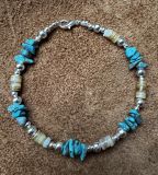 Türkis/Silberarmband Türkis/Silberarmband