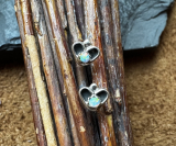 Zuni Opal Ohrstecker Herz