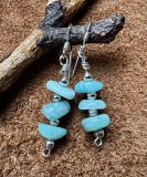 Navajo Amazonit Ohrringe Navajo Amazonit Ohrringe