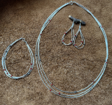 Liquid Silver Collier