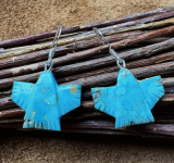 Trkis Ohrringe Adler