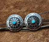 Navajo Concho Ohrringe