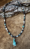 Navajo Kette Türkis/Muschel Navajo Kette Türkis/Muschel