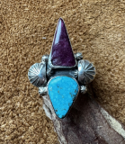 Navajo Türkis/Spiny Oyster Ring Navajo Türkis/Spiny Oyster Ring