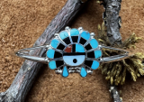 Zuni Sonnensymbol Armband