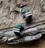 Zuni Halbmond Ohrstecker Zuni Halbmond Ohrstecker