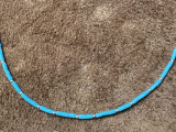 T�rkis/Heishi Kette