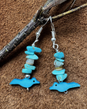 Indianerschmuck Fetisch Ohrringe