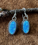 Navajo Opal Ohrringe