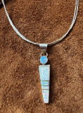 Opal Inlay Anh�nger