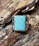 Navajo T�rkis Ring Thunderbird