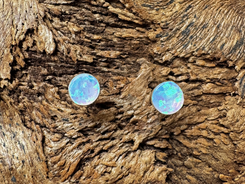 Zuni Opal Ohrstecker