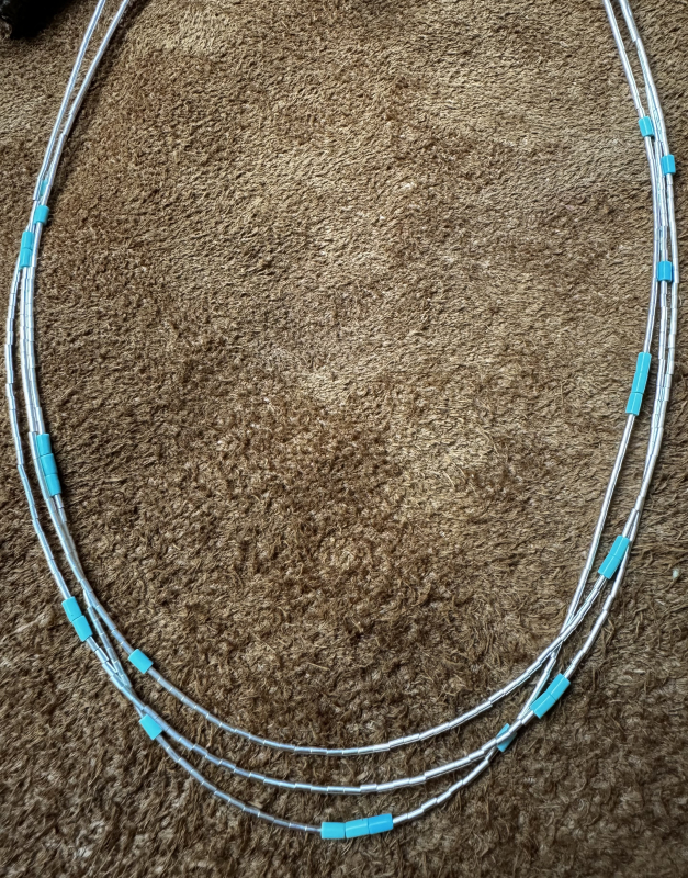 Liquid Silver Kette