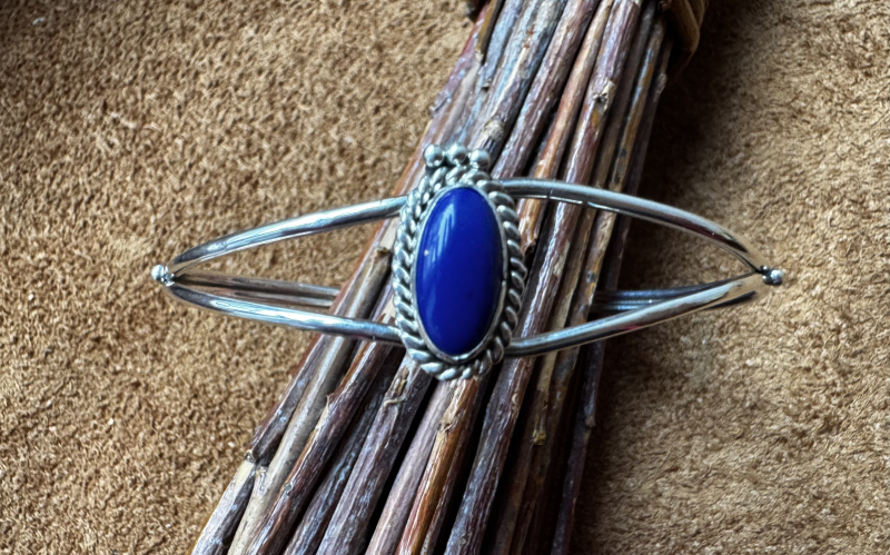 Navajo Lapislazuli Armreif