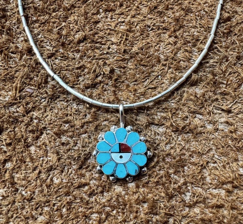 Liquid Silver Kette mit Anhnger