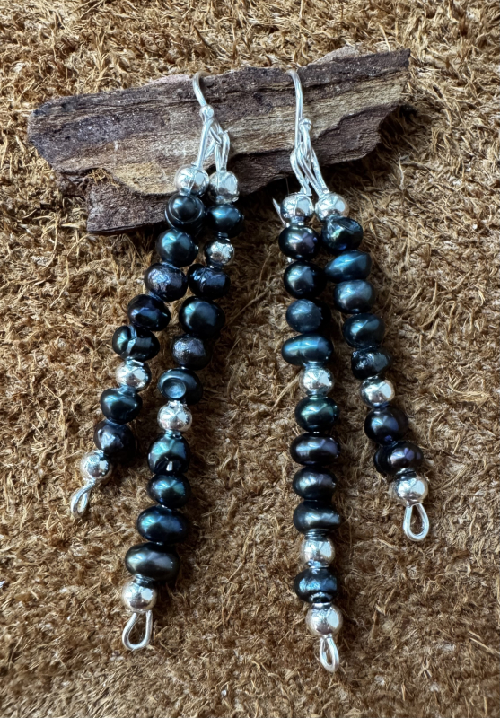 Navajo Perlenohrringe
