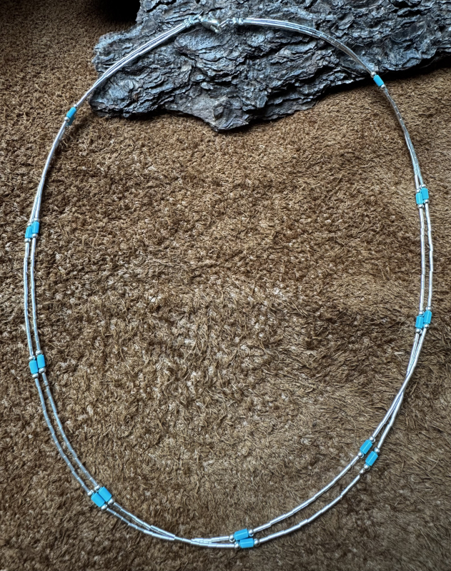Liquid Silver Kette