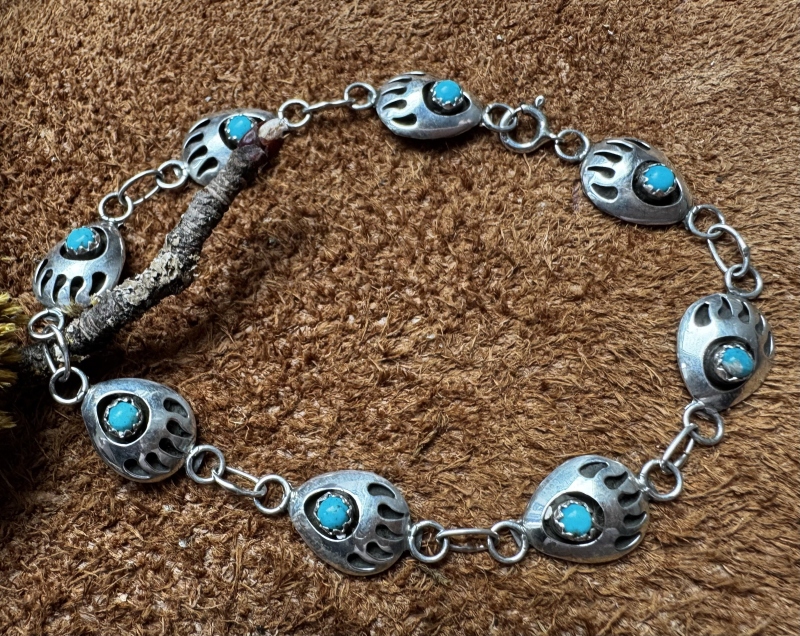 Indianerschmuck Armband B�rentatze