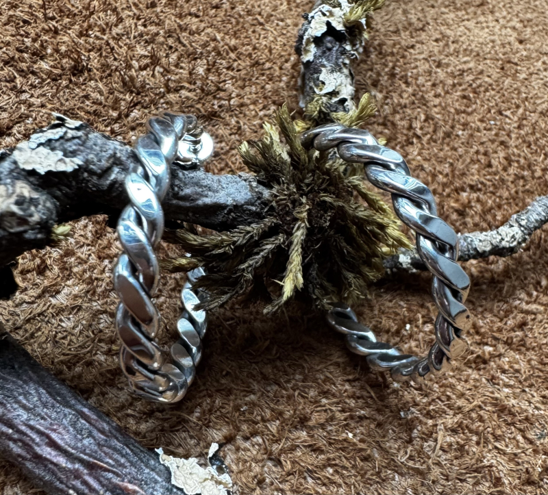 Navajo Silber Creolen