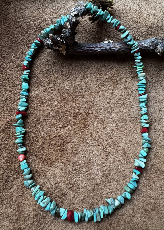 Indianerschmuck T�rkiskette