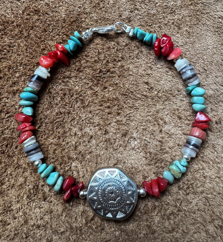 Navajo Sonnensymbol Armband
