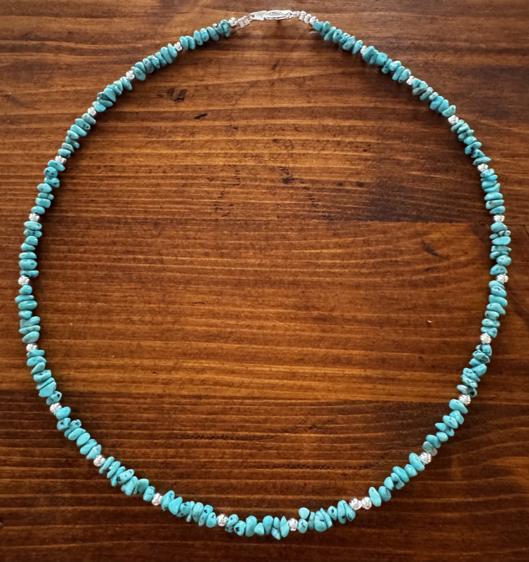 Indianerschmuck T�rkiskette