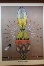 indianischer Kunstdruck, art 68