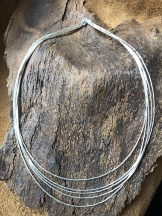 Liquid Silber Collier
