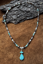 Navajo Türkis/Muschel Kette Navajo Türkis/Muschel Kette