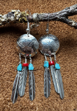 Indianerschmuck Ohrringe